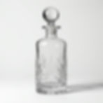 Engraved Crystal Decanter