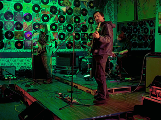 Live music at a music venue