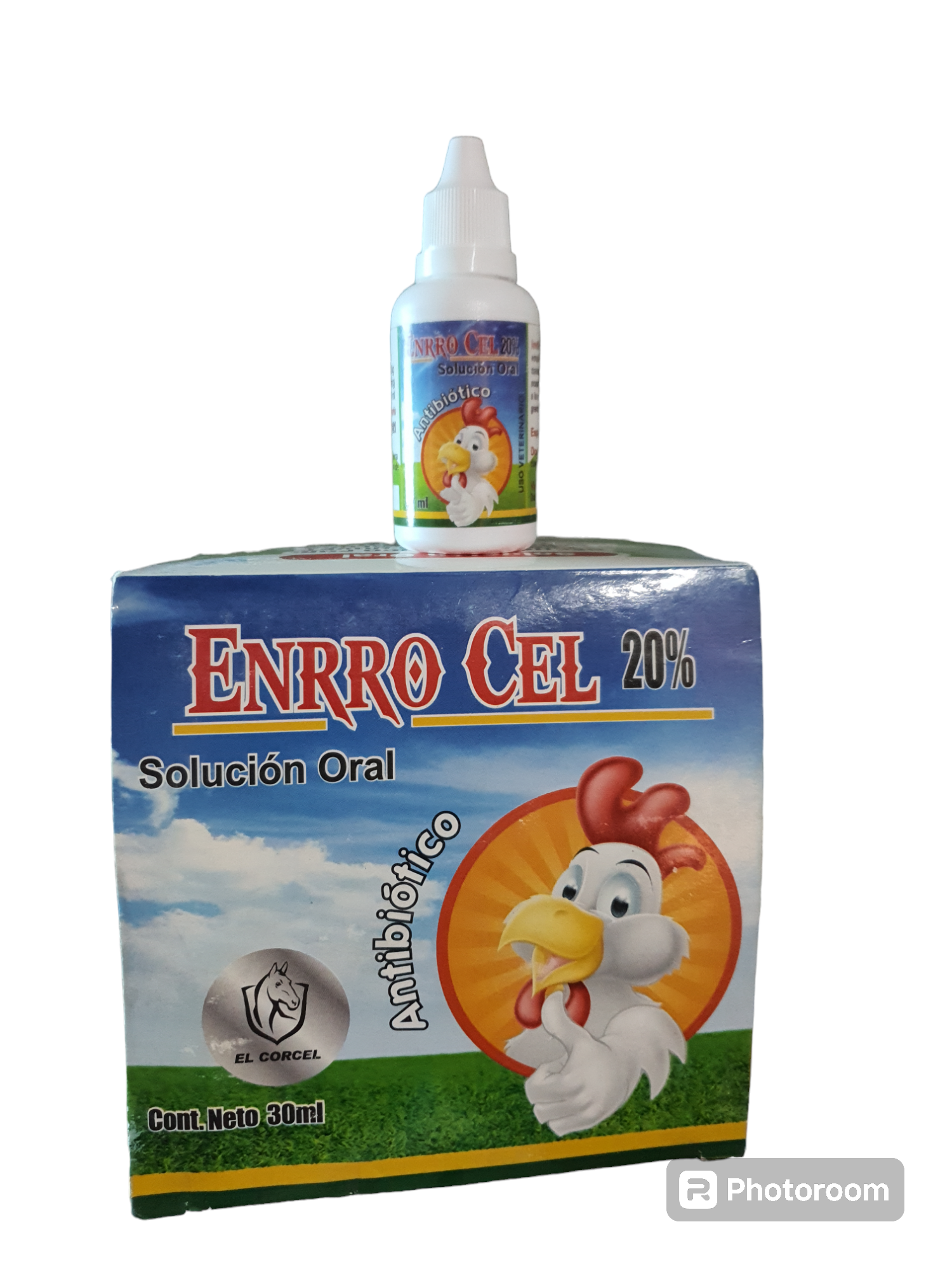 Antibiótico enrofloxacina 20%