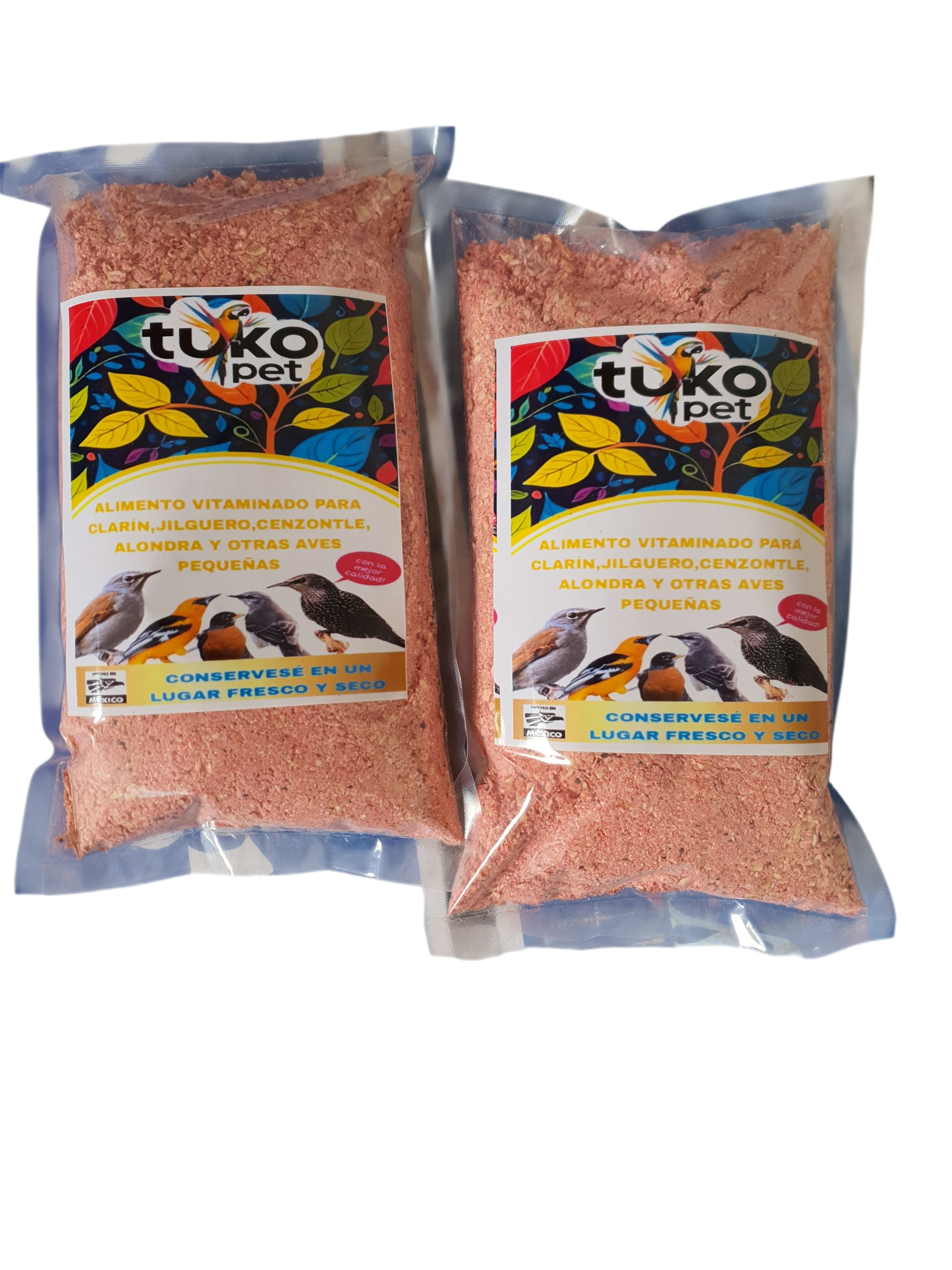 Alimento para jilguero, cenzontle, primavera, clarín, etc. 