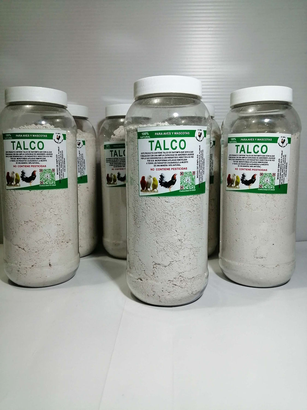 Miniatura: Talco insecticida para aves de corral 100% orgánico