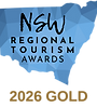 NSW Regional Tourism Awards-GOLD WINNER