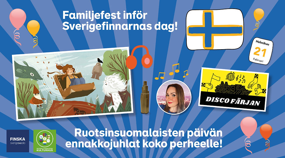 Familjefest inför Sverigefinnarnas dag!