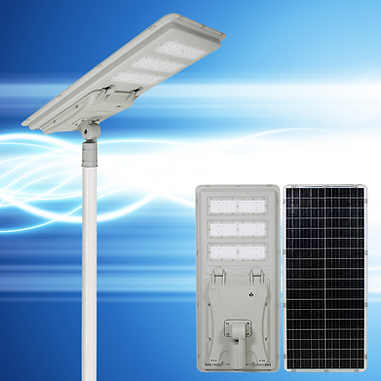 Lámpara Solar Todo en Uno LED 300W Alumbrado Público Solar Modelo SOLAR LIGHT-300 PREMIUM 