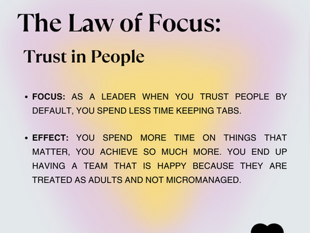 7th Law of Karma for Biz, Focus: 4. Truth from the Heart
