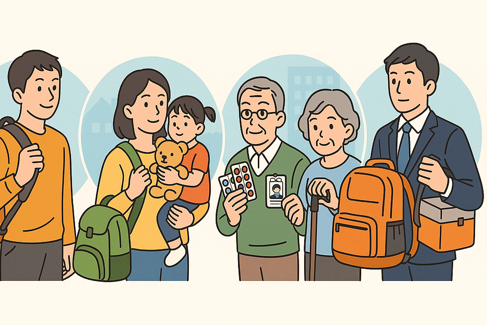 状況別の最適な防災グッズの選び方