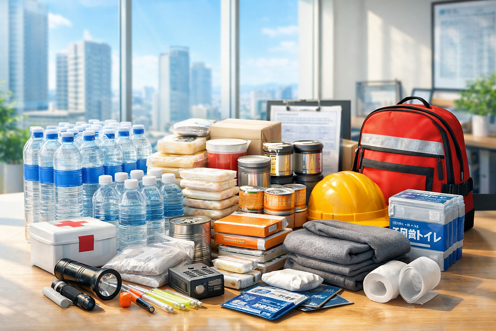 帰宅困難者対策条例で求められる備蓄基準