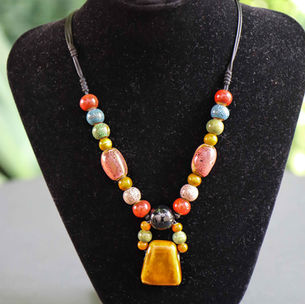 Collier céramique