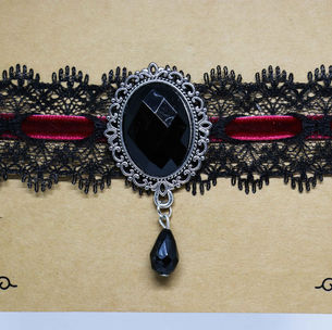 Ras de cou dentelle western country