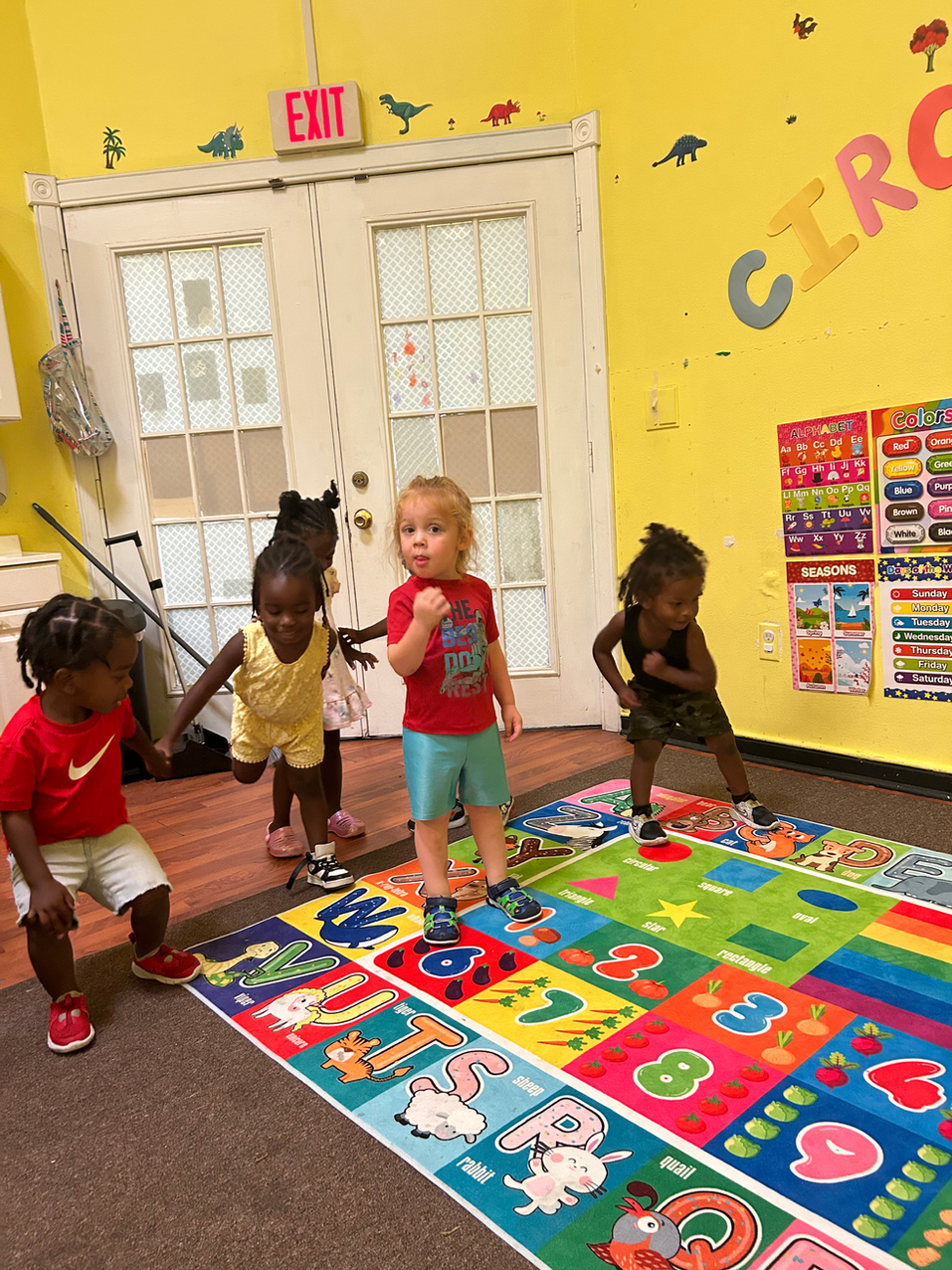  early year kids learning from activities indoor

