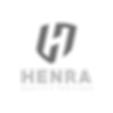 Henra Anhänger Logo Schwarz Weiss