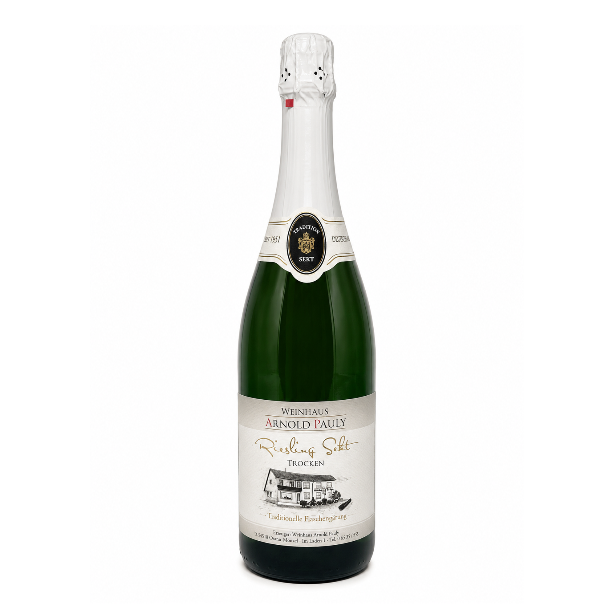 12er-Weinkiste - Riesling-Sekt trocken