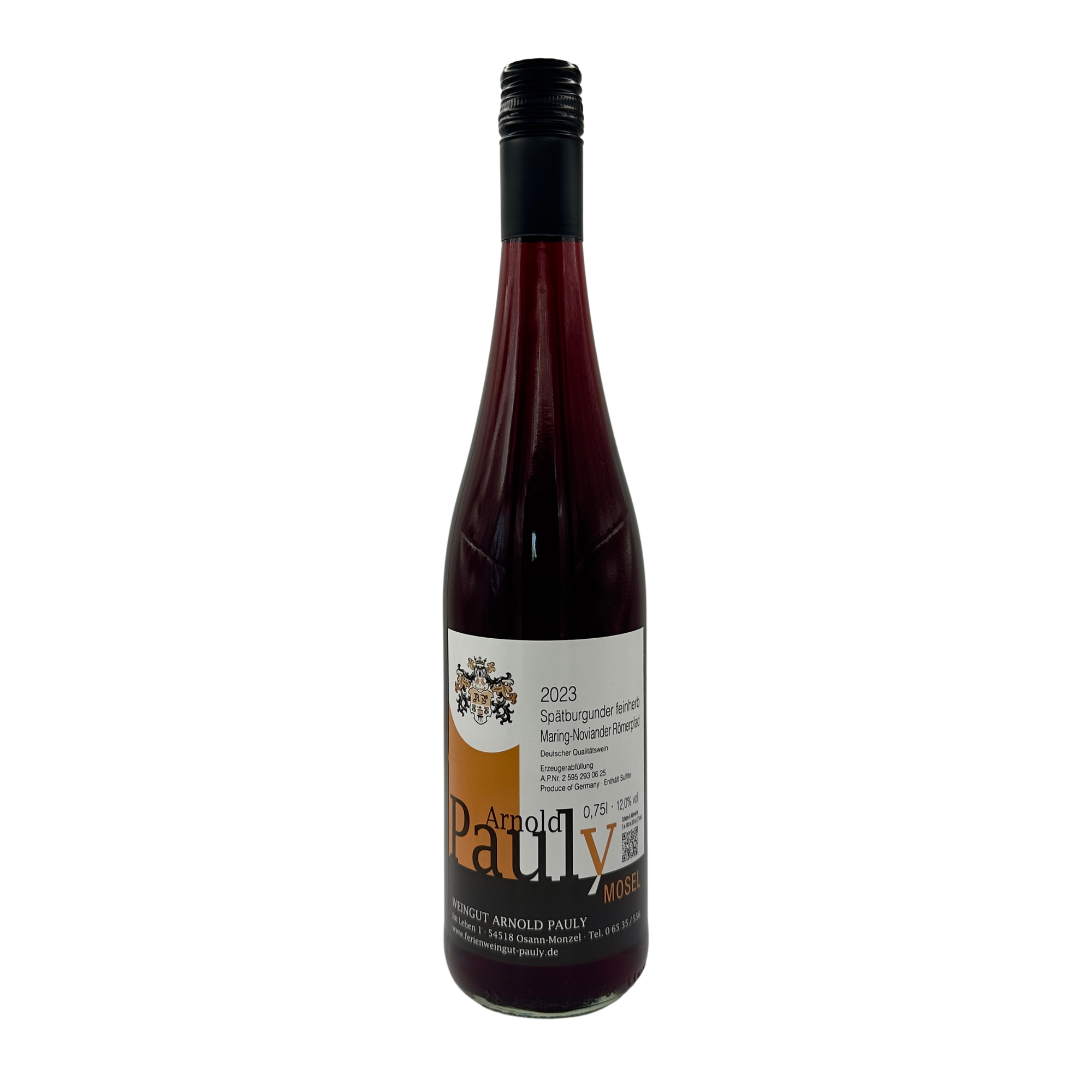 12er-Weinkiste - 2023 Spätburgunder feinherb