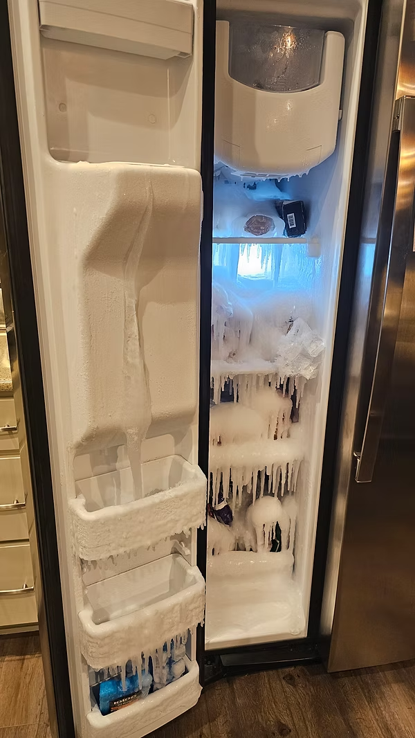 Why you don't leave your water on and go away for months!
