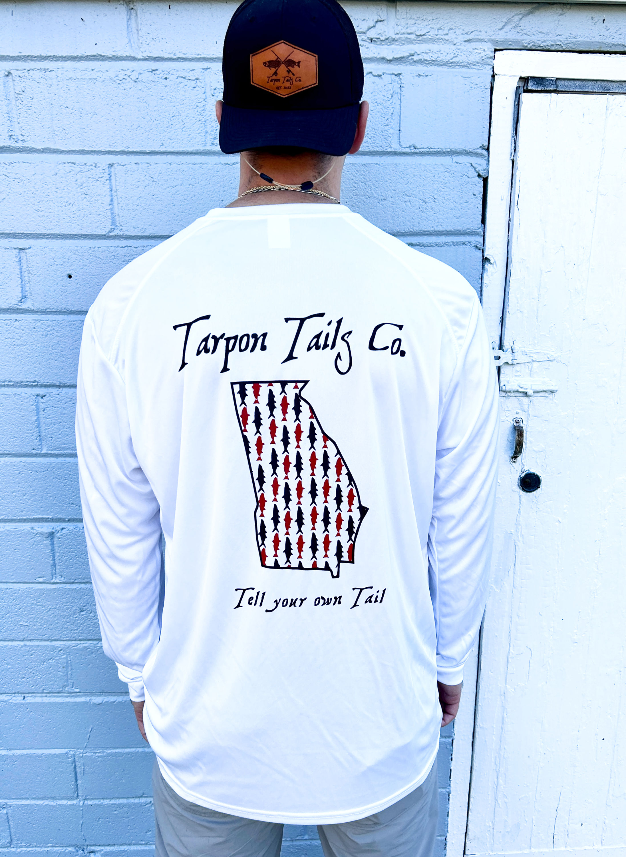 Georgia Legacy Long Sleeve Shirt - White