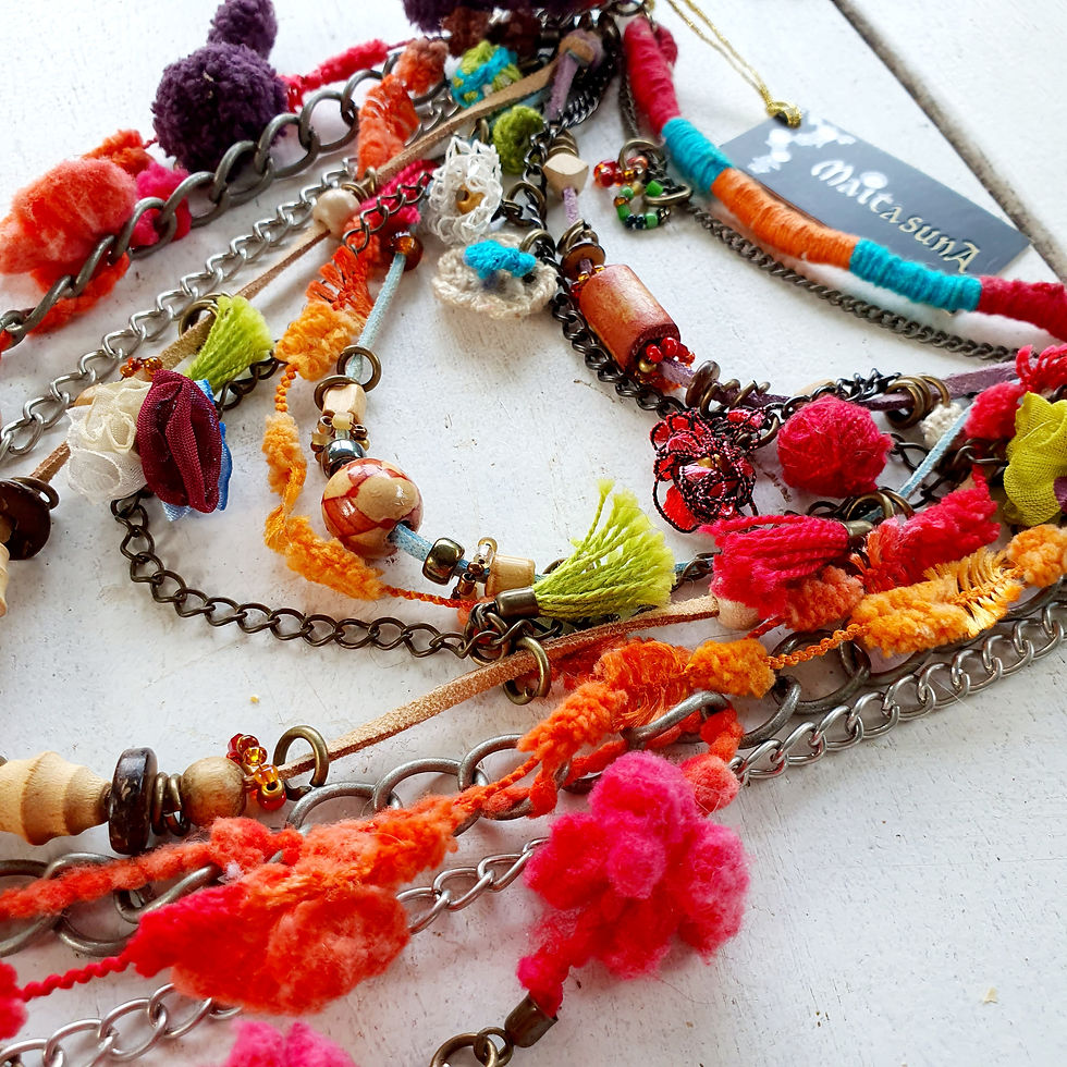 Miniatura: Colar Boho Chick Artesanal