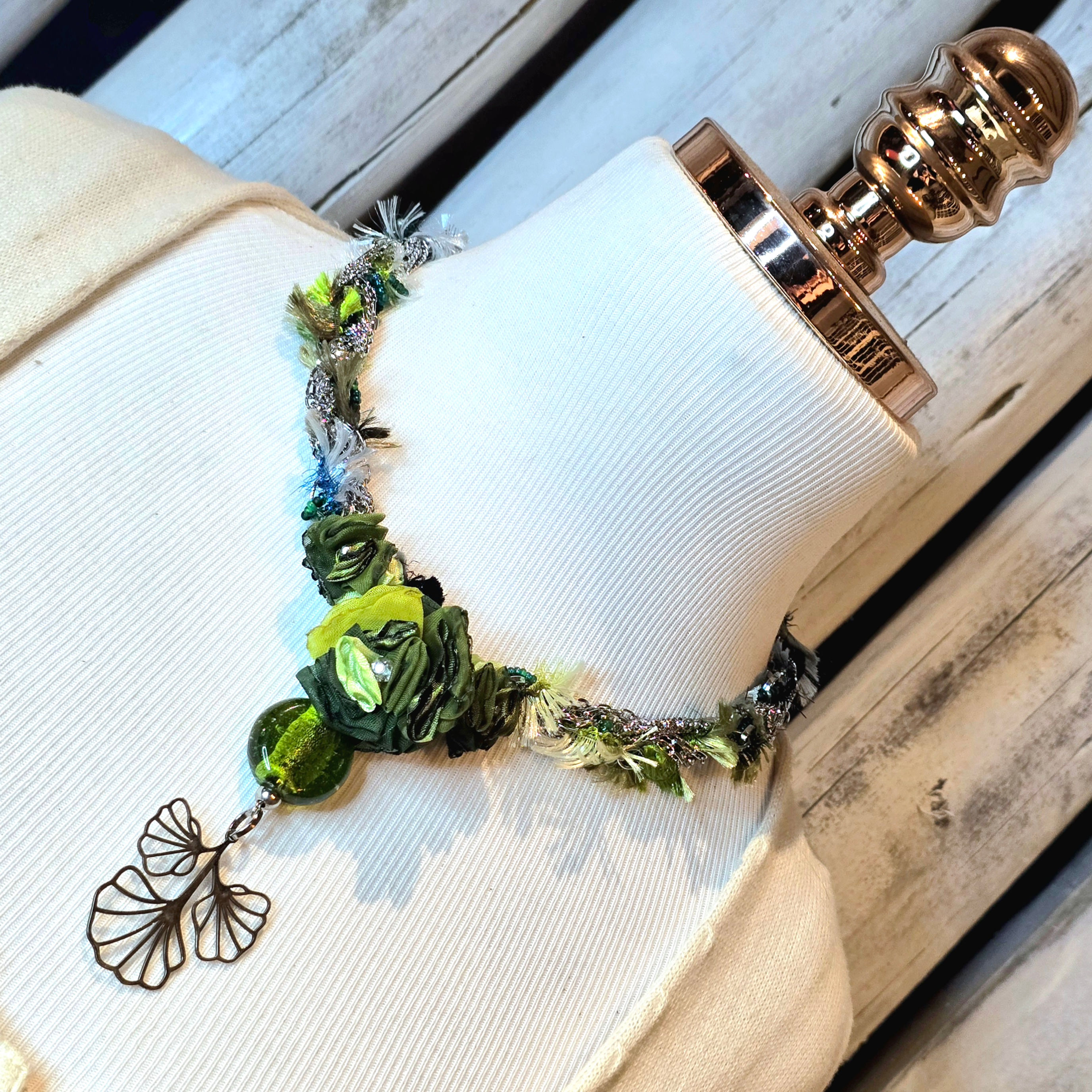 Colar Amazônia Verde