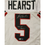 Thumbnail: Garrison Hearst Georgia Bulldogs White Signed Custom Jersey- with Inscription