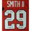 Thumbnail: Christopher Smith Georgia Bulldogs Red Signed Custom Jersey with Inscription