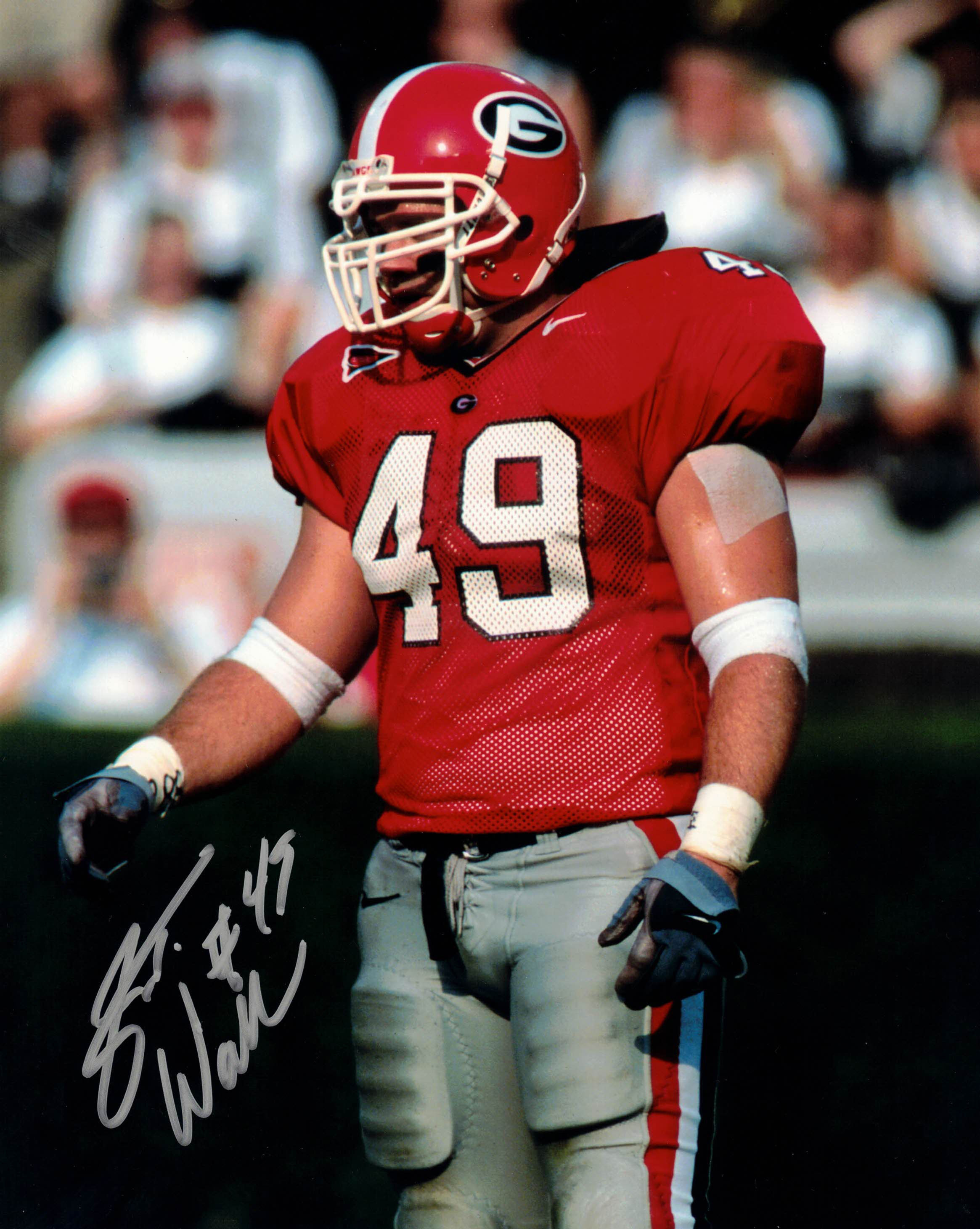JT Wall Georgia Bulldogs Autographed 8x10 Photo w COA