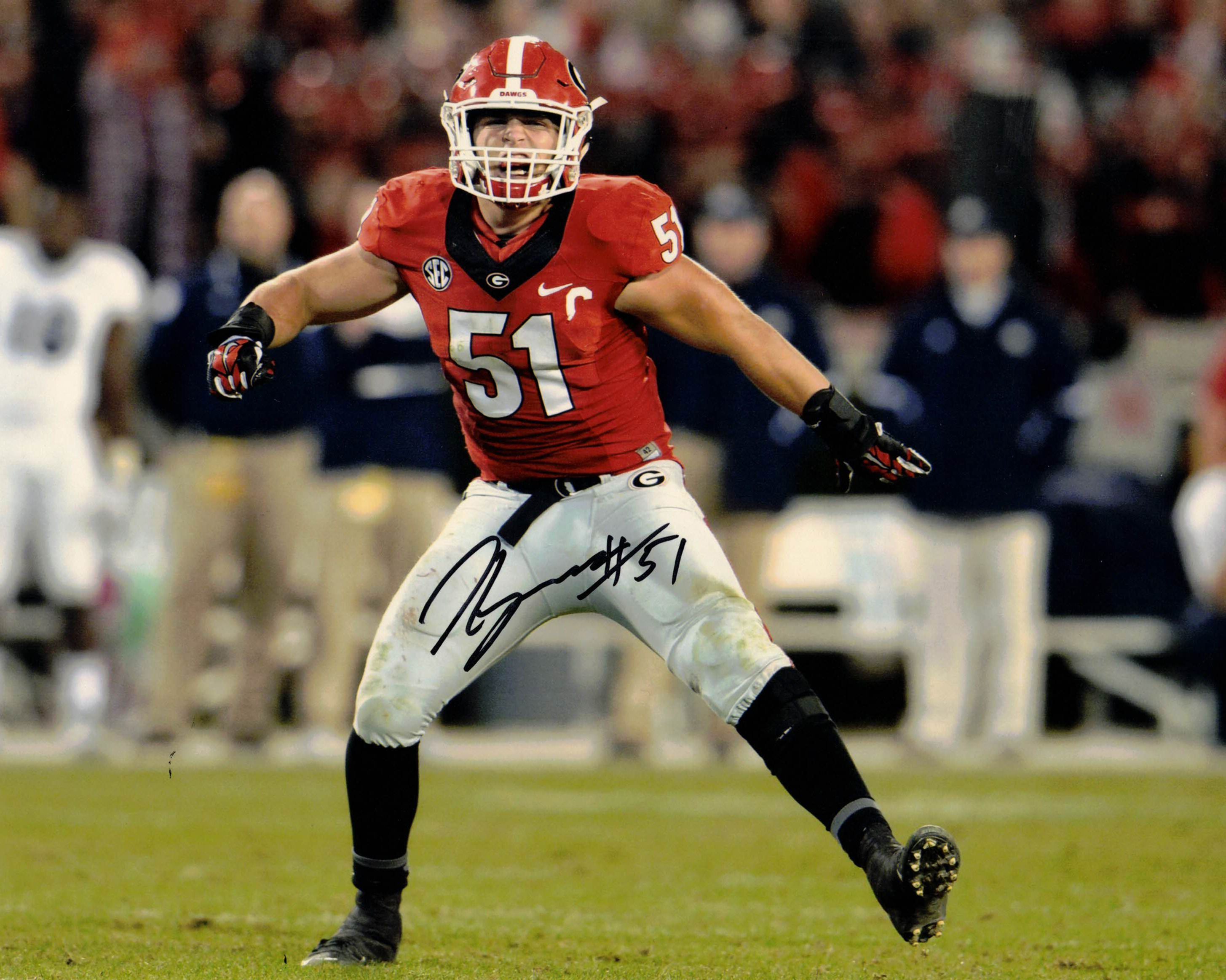 Jake Ganus Georgia Bulldogs Autographed 8x10 Photo w COA