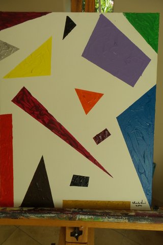Shapes #3 2000 16x20