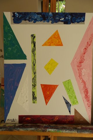 Shapes #1 16x20