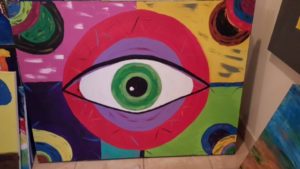 Circle Eye 2016 48x36