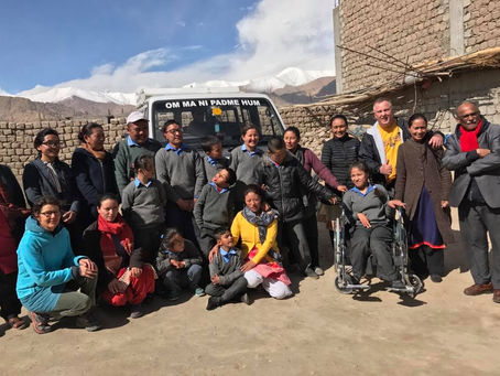 Touring the Ladakh Heart Foundation Hospital