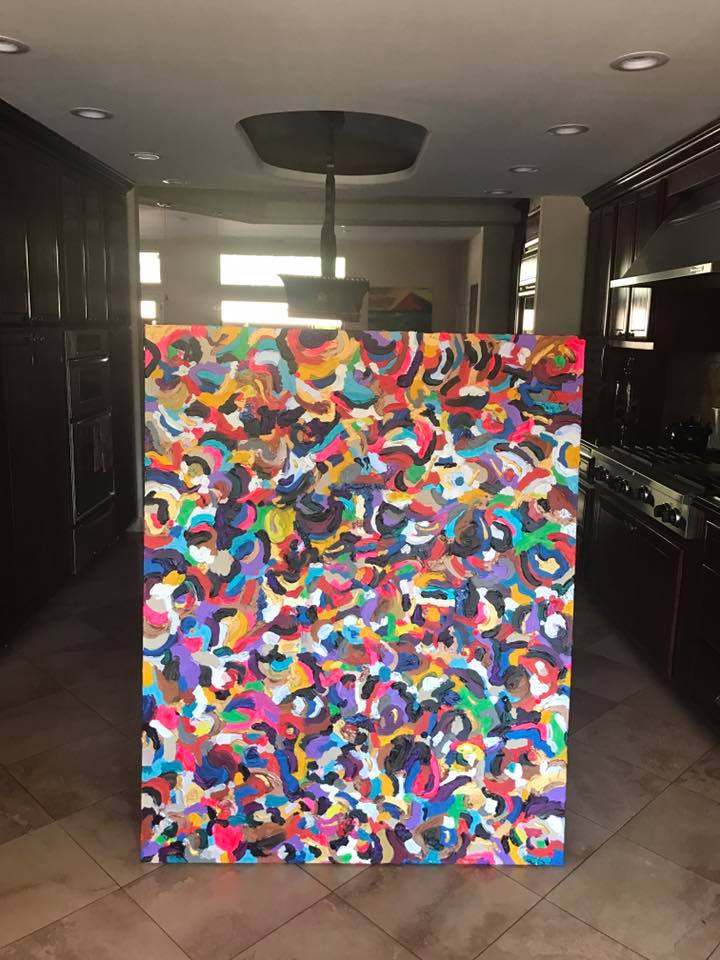"Blooming Phoenix" 60x48