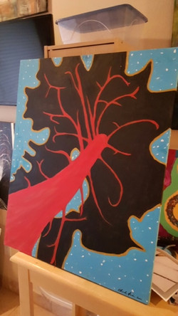 Dark Tree 2000 24x30