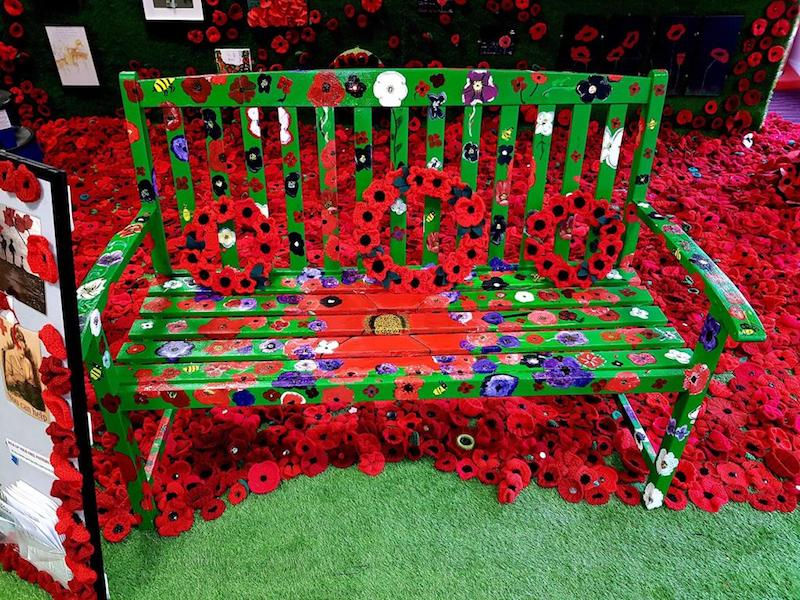 The Poppy bench
