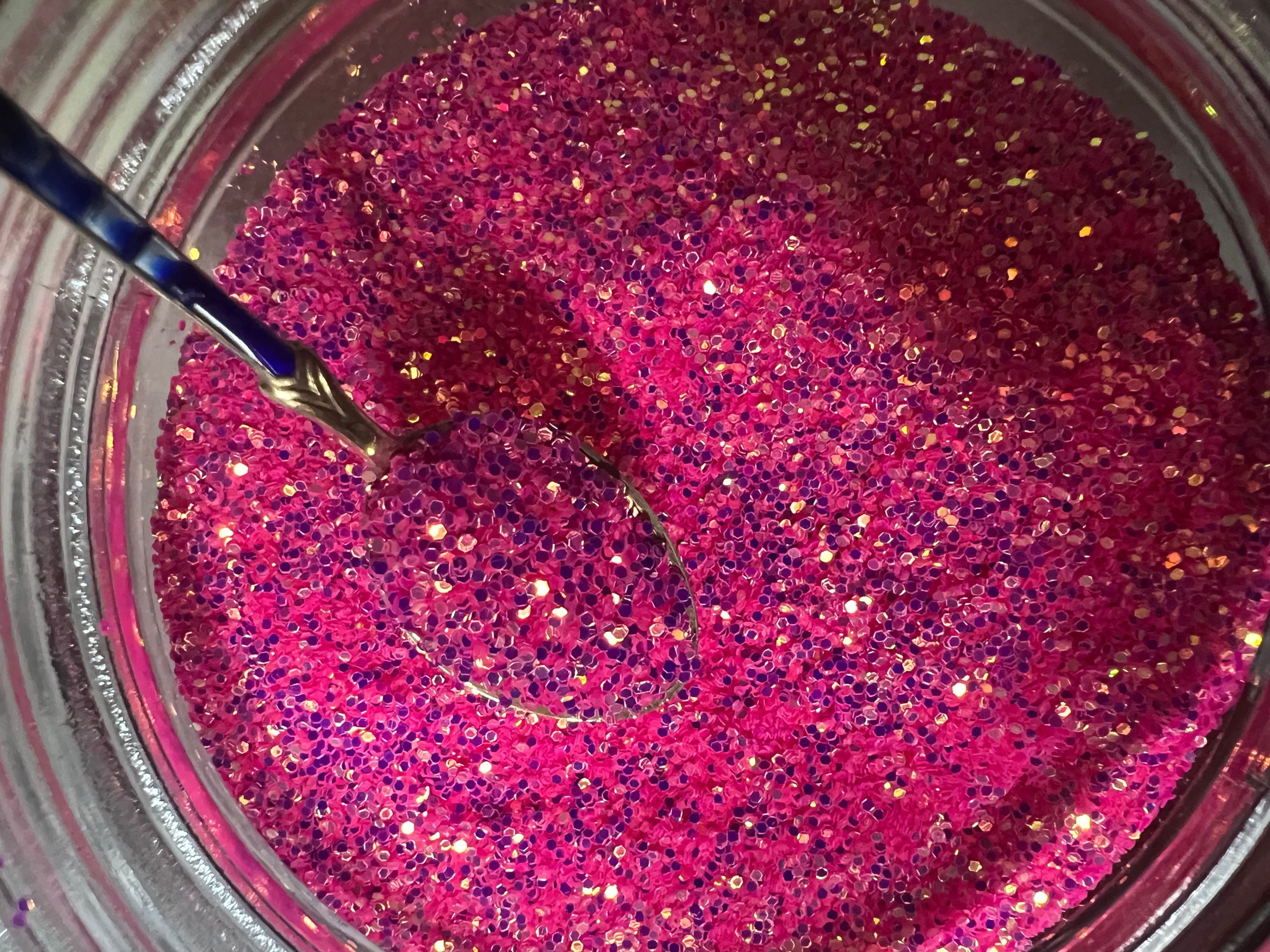 Fancy Roses-Glow Glitter