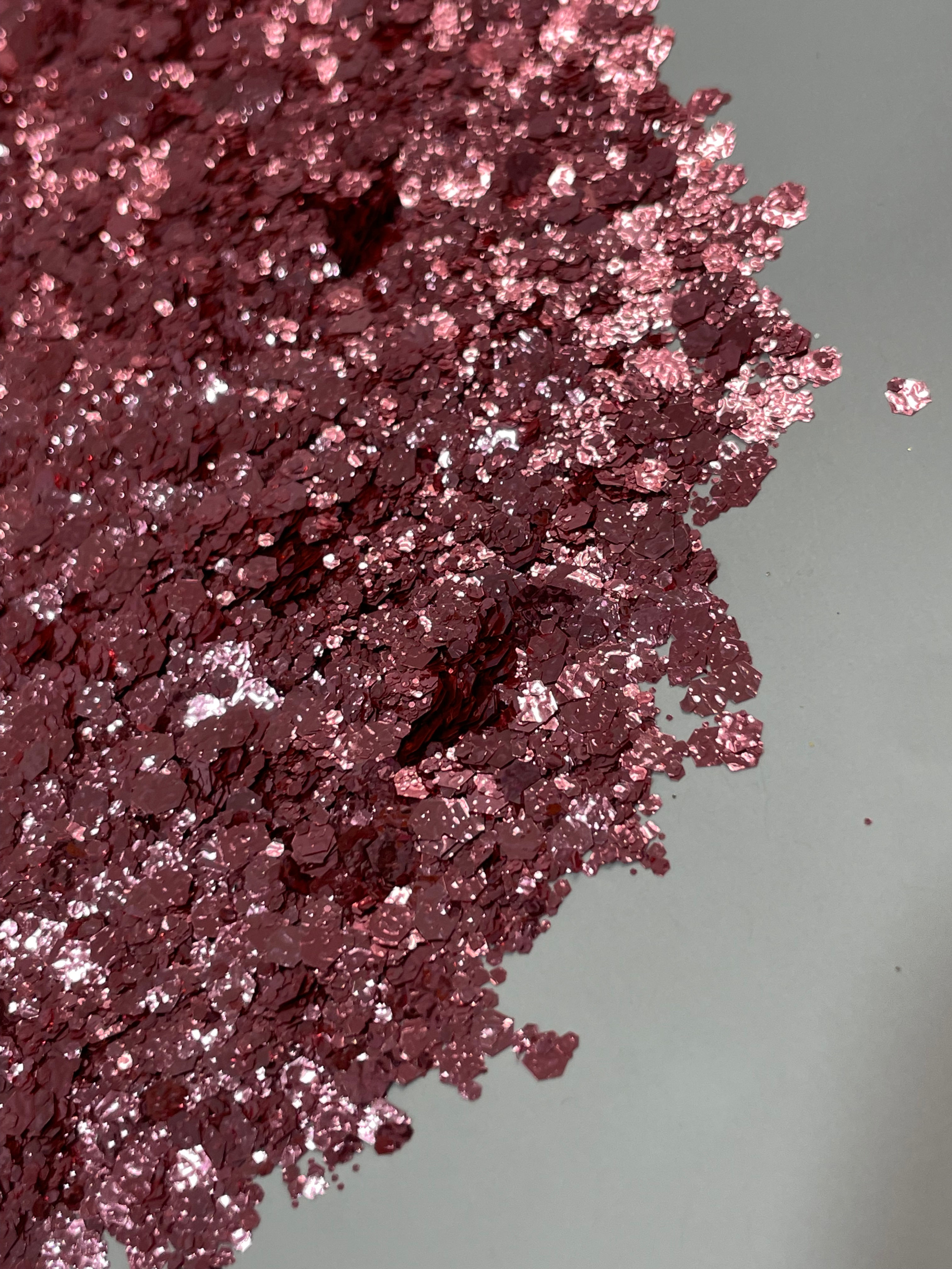 Rose` Gold-embossed glitter