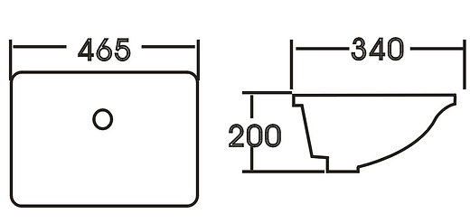 UNDER COUNTER BASIN IS9465