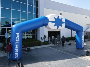 Custom Air Sealed Inflatable Arch Polaris