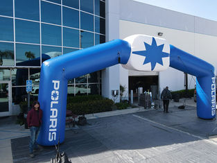 Large customized air sealed inflatable arch Polaris