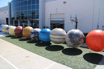 6 ft. giant inflatable planets