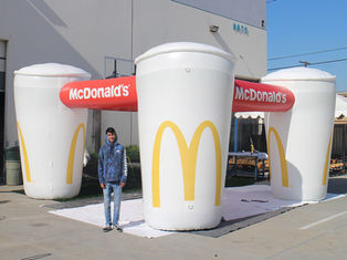 Custom inflatable misting station McDonald's