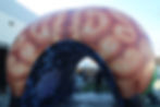 Custom Made Inflatable Brain Tunnel For Epilepsy Foundation (back view)