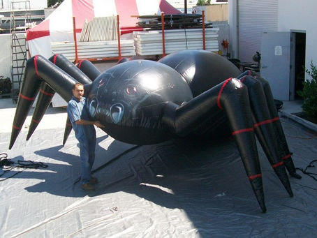 Giant Halloween Inflatable Spiders
