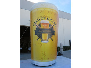Giant Inflatable Beer Glass Field of Drafts