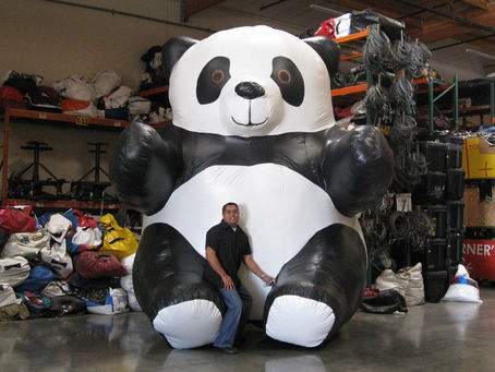 Giant Inflatable Panda Bear