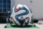 Pelota de Futbol Gigante Brazuca World Cup Brasil 4.5m