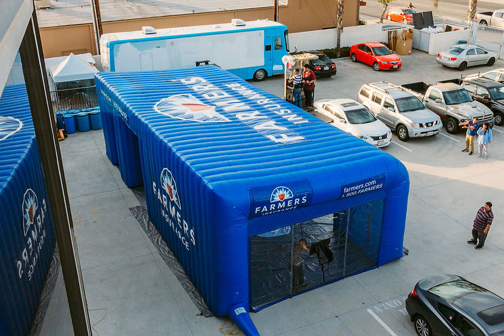 Custom Inflatable Tent Farmers Insurance