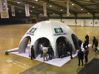 Domos inflables publicitarios Cosmocel