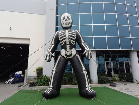 Giant Halloween Inflatable Skeleton