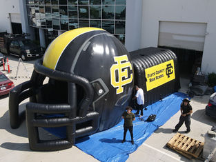 31x15x15 Inflatable Football Helmet Tunnel Floyd County High School