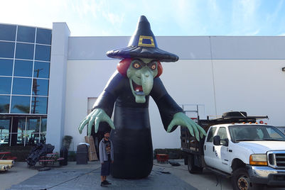 20ft Giant inflatable Halloween Witch