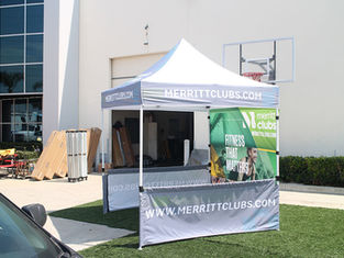 8x8 Pop up canopy tent with sides Merritt Club